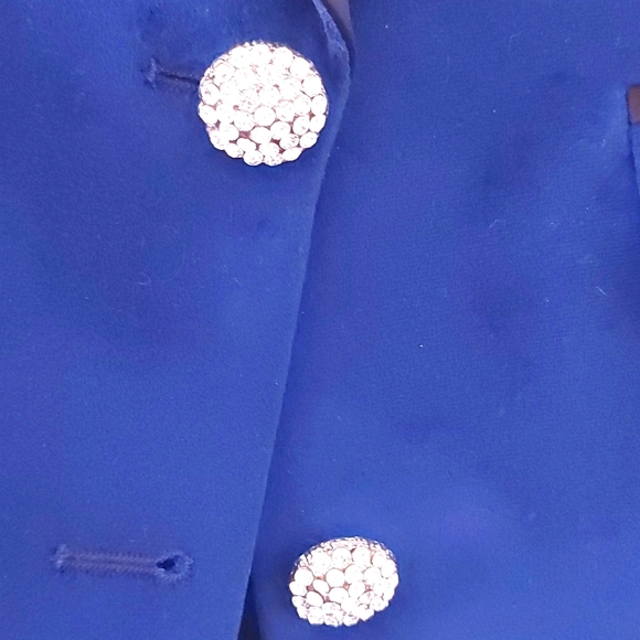 Small custom velvet Crystal blazer - Picture 2 of 5